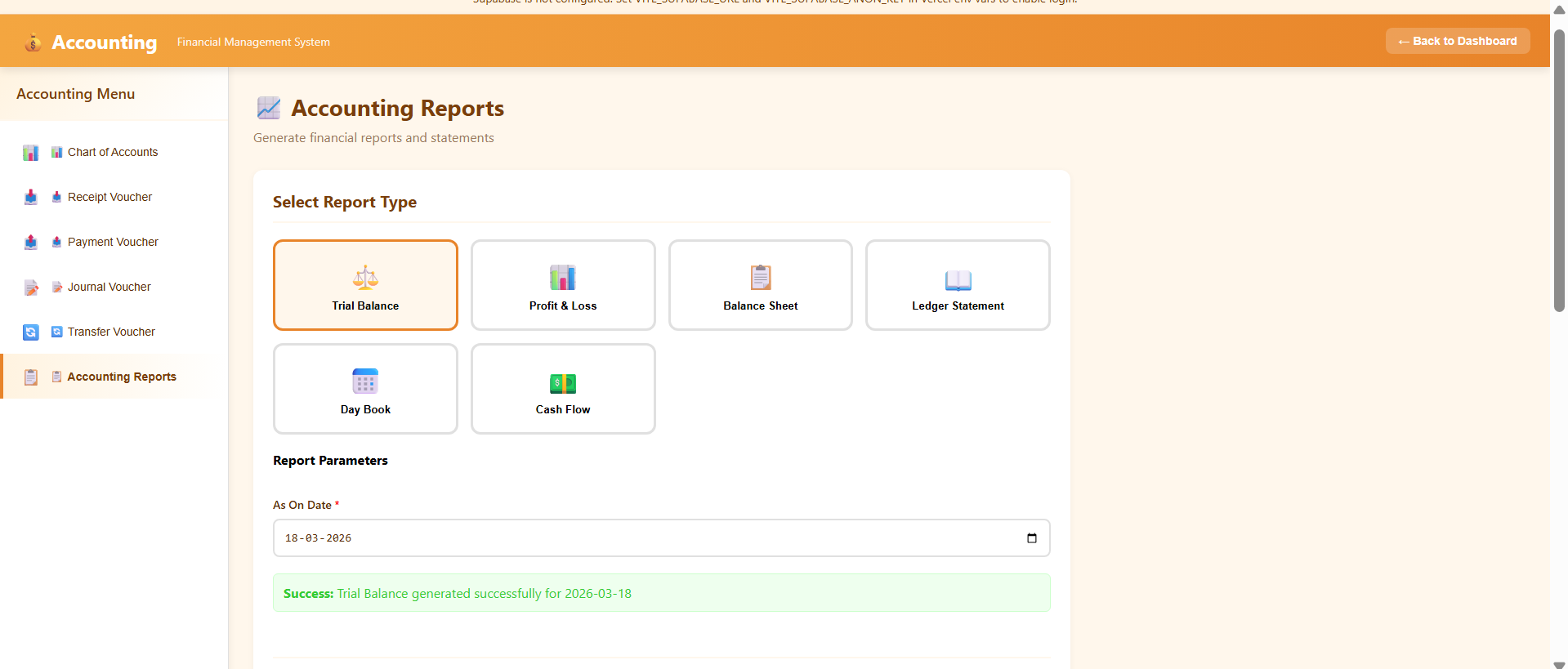 GruhaMitra Resident Account Statement View